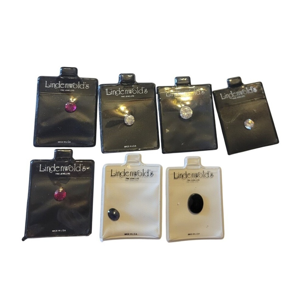 Lindenwold's Loose Gemstones Assorted Round Oval Craft Jewelry Supplies Multi OS